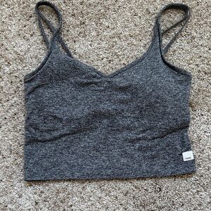 Vuori Heather Grey Halo Performance Top